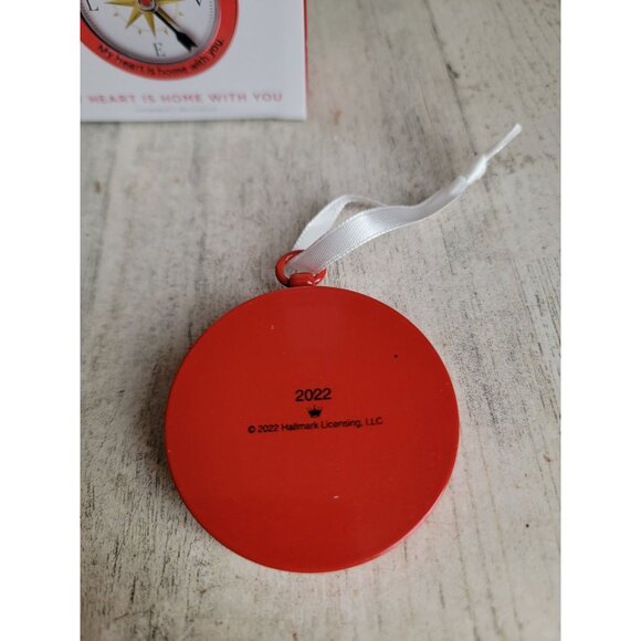 Hallmark my heart is home with you Compass ornament Xmas - Picture 5 of 6